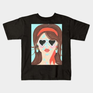 HEARTBREAKER Pretty Woman Painting Kids T-Shirt